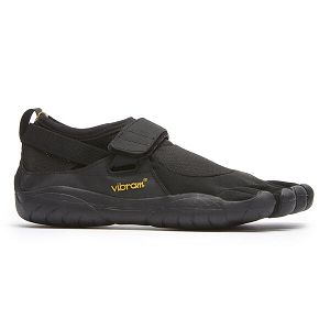 Vibram KSO Black Womens Casual Shoes | India-867429